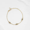 S925 Sterling Silver High-End Blue-Eyed Diamond-Encrusted Bracelet