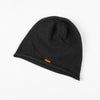 Breathable Knitted Linen Fisherman Hat With A Leather Patch Label