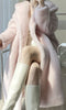 Caterpillar-style Long Coat Women's Faux Fur Jacket