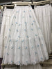 Sweet Mori-Style Embroidered Hollow-Out Lace Skirt
