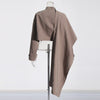 High Waist Cape Shawl Design Small Suit For Women