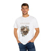 Vintage Skull Graphic Unisex Garment-Dyed T-shirt