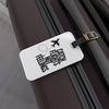 Luggage Tag — “Catch Flights Not Feelings” Travel ID Tag
