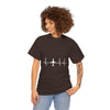 Plane Heartbeat T-Shirt — Pilot Aviation Flight Crew Tee
