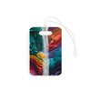 Colorful Waterfall Luggage Tags - Vibrant Travel Accessories for Adventurers