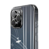 Aviation Clear Phone Case - Airplane Design, Travel Accessory, Unique Gift, Phone Cover, Aviation Enthusiast, Air Travel Lover