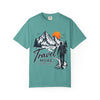 Travel More Worry Less T-Shirt — Mountain Hiker Adventure Tee