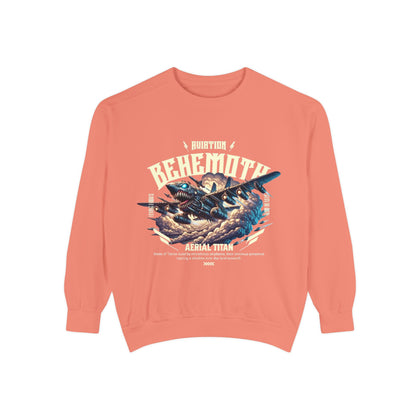 Retro-Inspired Graphic Sweatshirt, Casual Wear, Gifts for Him/Her, Comfortable Lounge Sweatshirt, Vintage Style Apparel