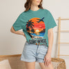 Let's Go Somewhere New T-Shirt - Retro Beach Sunset Travel Tee