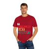 Travelling is My Therapy Unisex Garment-Dyed T-Shirt