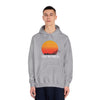 Sunset Vibes Unisex Hooded Sweatshirt - 'THE WORLD' Design