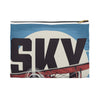 Sky Traveler Accessory Pouch - Vintage Airplane Design, Perfect for Travel and Adventure Lovers