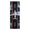 Aviation-Themed Rubber Yoga Mat - Perfect for Travel Enthusiasts