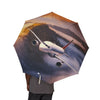 Skyline Adventure Semi-Automatic Foldable Umbrella - Travel & Outdoor Essential