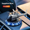 Metal Solar Helicopter Auto Perfume Rotating Vehicle Interior Decoration
