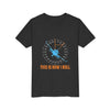 Youth Tee — 'This Is How I Roll' Airplane Speedometer Design