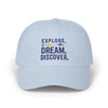 Explore Dream Discover Classic Dad Cap - Unisex Style for Adventurers