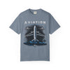Aviation Graphic T-Shirt — 'Aviation: Life in the Sky' Airplane Tee for Pilots & Travel Fans