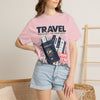 Travel Passport T-Shirt — Explore, Experience, Repeat Graphic Tee
