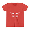 Youth Tee — 'FLY' Wing Graphic Kids T‑Shirt, Motivational Casual Top for Boys & Girls