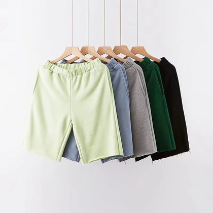Women's loose track shorts