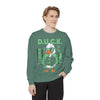 Cool Duck Graphic Sweatshirt, Unisex Sweatshirt, Casual Wear, Streetwear Style, Unique Gift, Cozy Layering Essential
