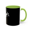 Pilot Pup Coffee Mug — Black Accent Ceramic Mug with Aviator Dog Design (11/15oz)
