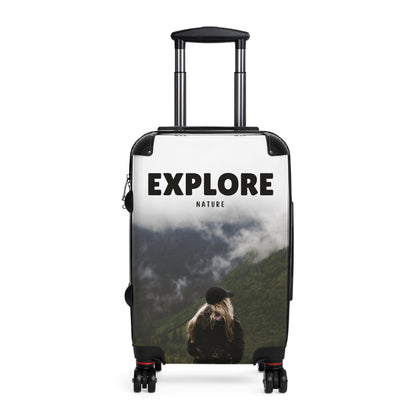 Explore Nature Suitcase - Travel Luggage, Adventure Bag, Vacation Essential, Wanderlust Gear, Perfect Gift for Travelers