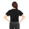 Adventure-Themed Crop Tee - 'Sky is the Limit' Inspirational Top