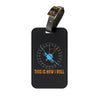 Pilot Luggage Tag — "This Is How I Roll" Airplane Attitude ID Tag