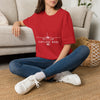 Airplane Mode T‑Shirt — Minimal Front Jet Graphic Tee for Travelers