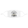 Fabric Face Mask — "Aeronautics Was Neither, It Was a Miracle" Vintage Airplane Face Mask