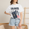 Travel Passport T-Shirt — Explore, Experience, Repeat Graphic Tee