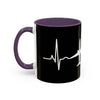 Pilot Heartbeat Coffee Mug — Airplane ECG Travel Lover Gift (11/15oz)