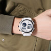 Mens Outdoor Exploration Multi-Function Waterproof Silicone Paracord Watch