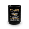 Black Mug, 15oz