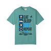 Eat Sleep Fly Repeat T-Shirt — Pilot & Aviation Travel Tee