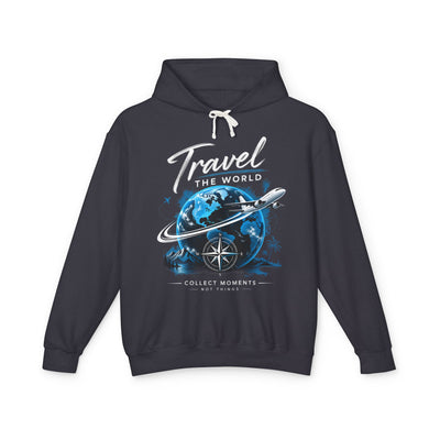 Travel the World Hoodie – Adventure Globe Graphic Pullover