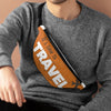 Travel Fanny Pack - It's Time to Travel - Perfect for Adventurers, Festivals, Travel Lovers, Gifts for Travelers