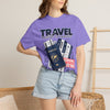 Travel Passport T-Shirt — Explore, Experience, Repeat Graphic Tee