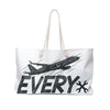 Aviation Mechanic Weekender Bag — "Every Landing Is Optional, Mandatory" Travel Tote