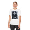 Youth Aviation Graphic Tee - Travel Inspired T-Shirt