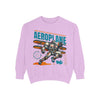 Vintage Aeroplane Sweatshirt, Unisex Sweater, Retro Flight Apparel, Aviation Lover Gift, Cozy Casual Wear