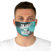 Beach Vibes Fabric Face Mask | Summer Accessory, Travel Gear, Fun In The Sun, Outdoor Activities, Gift For Beach Lovers
