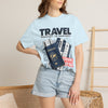Travel Passport T-Shirt — Explore, Experience, Repeat Graphic Tee