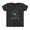 Youth Tee — 'This Is How I Roll' Airplane Speedometer Design