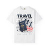 Travel Passport T-Shirt — Explore, Experience, Repeat Graphic Tee