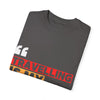 Travelling is My Therapy Unisex Garment-Dyed T-Shirt