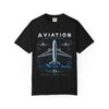 Aviation Graphic T-Shirt — 'Aviation: Life in the Sky' Airplane Tee for Pilots & Travel Fans
