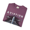 Aviation Graphic T-Shirt — 'Aviation: Life in the Sky' Airplane Tee for Pilots & Travel Fans
